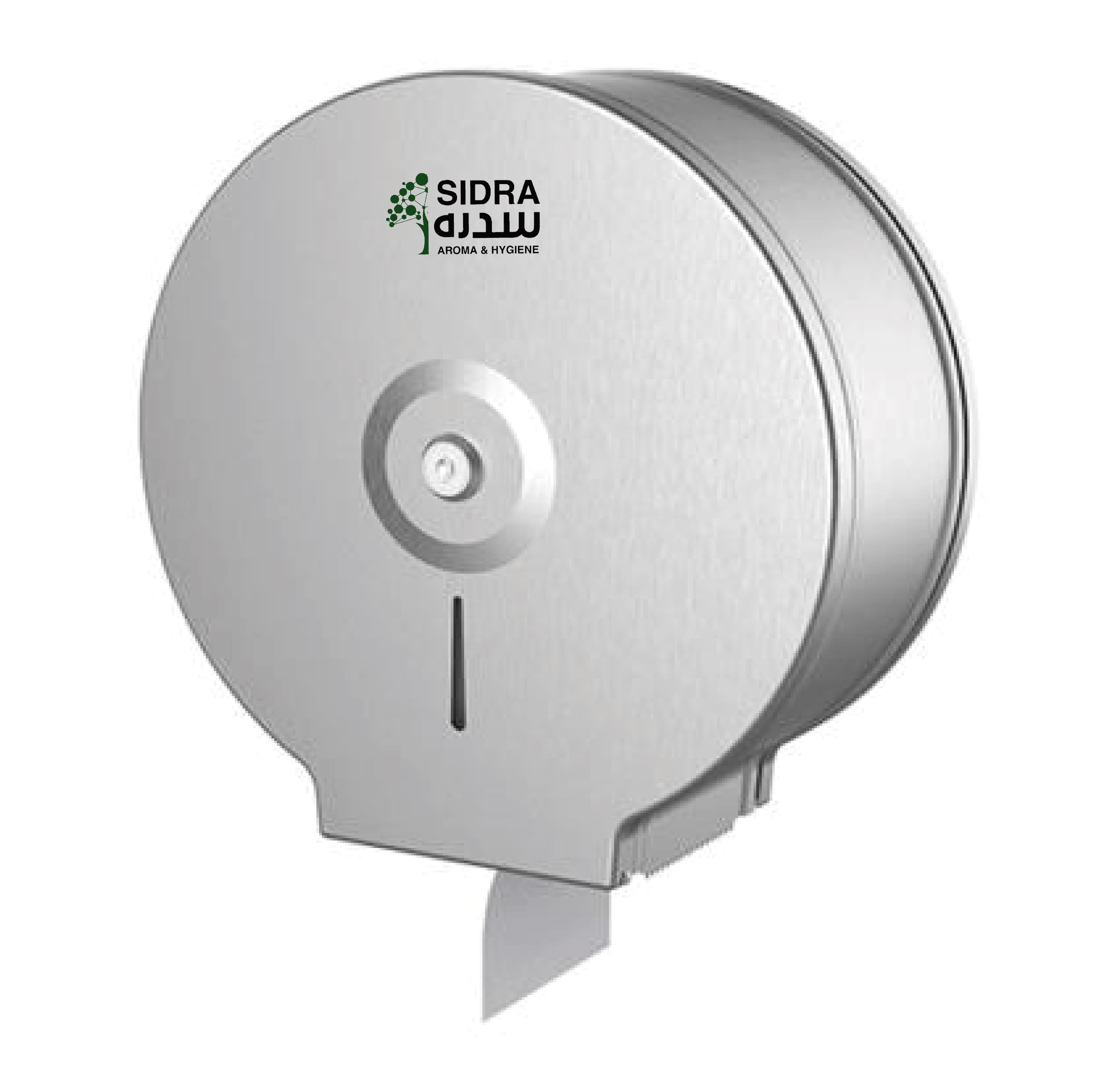 Sidra Stainless Steel Jumbo Roll Tissue Dispenser - SSJR304M
