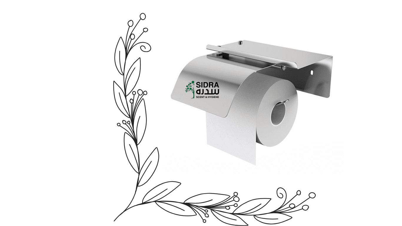 Sidra Stainless Steel Toilet Roll Tissue Dispenser - SSNR304M
